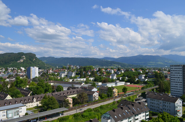 Gemütliche 1,5-Zimmerwohnung mit traumhafter Aussicht in Bregenz (nach Absprache)