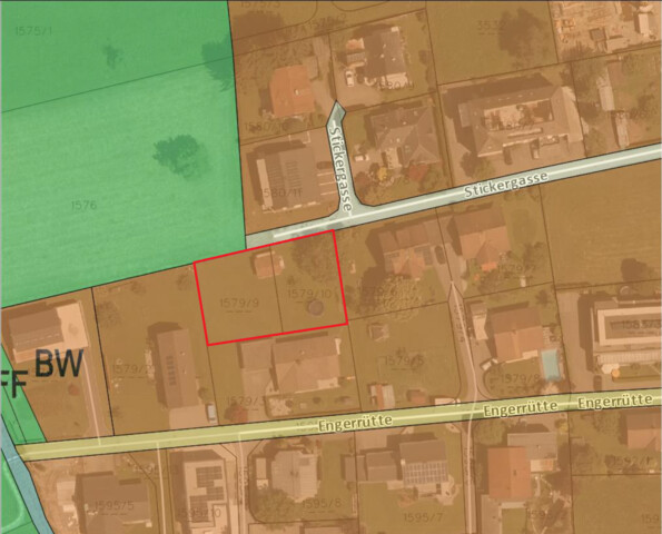 Provisionsfrei! 2 attraktive Baugrundstücke 404 und 446 m² oder gesamt 850 m² in sonniger und ruhiger Lage in Sackgasse Wolfurt