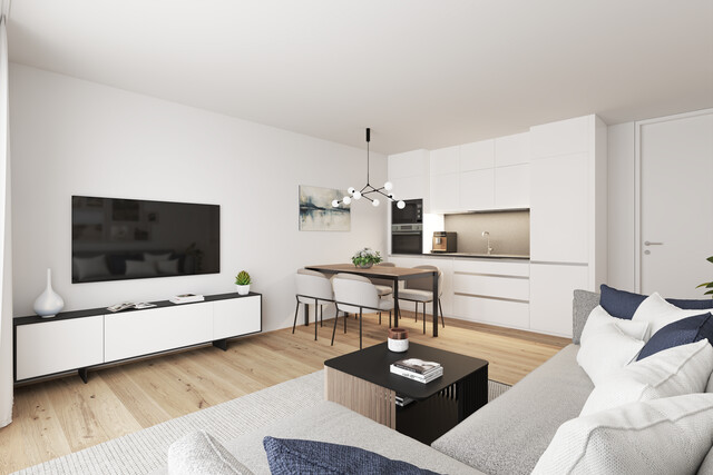 2-Zimmer Neubau Wohnung mit Balkon, Abstellraum und Keller in Top-Lage!