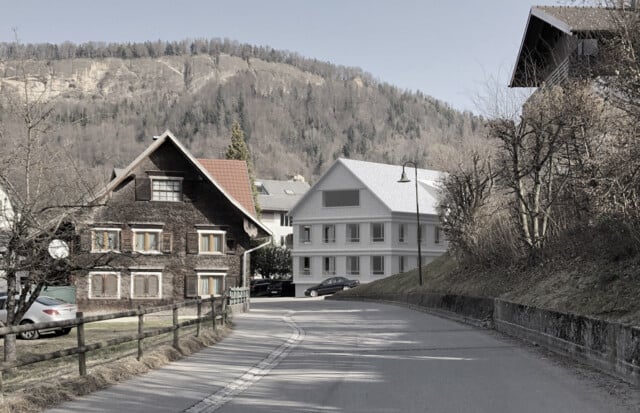 Erstbezug, 2-Zimmer-Wohnung mit Loggia, sehr zentral in Wolfurt