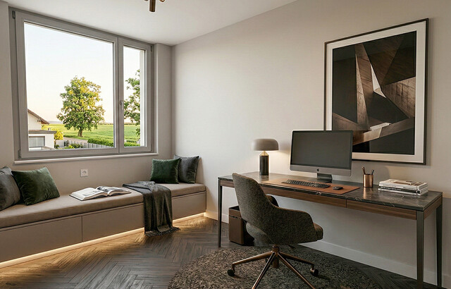 3-Zimmer Terrassenwohnung am Rheindamm (Top B04)