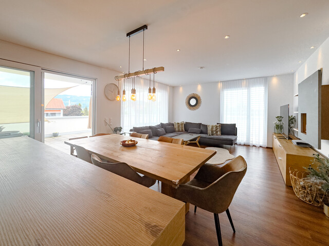 Schöne Penthousewohnung mit großer Terrasse und übernehmbarer Wohnbauförderung in Lustenau