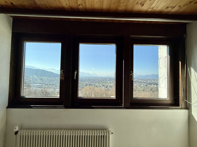 Reihenhaus mit Rheintalblick