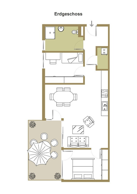 Schöne 3-Zimmer-Wohnung in Feldkirch mit Terrasse, Bergblick & 2 Stellplätzen
