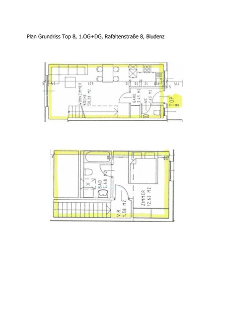 Gemütliche 2-Zimmer-Maisonettewohnung in Bludenz zu vermieten!