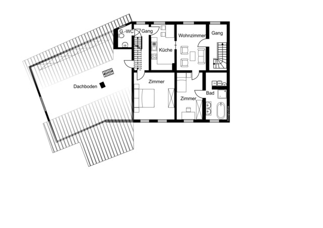 Erstbezug nach Renovierung - große Wohnung mit tollem Garten und viel Platz
