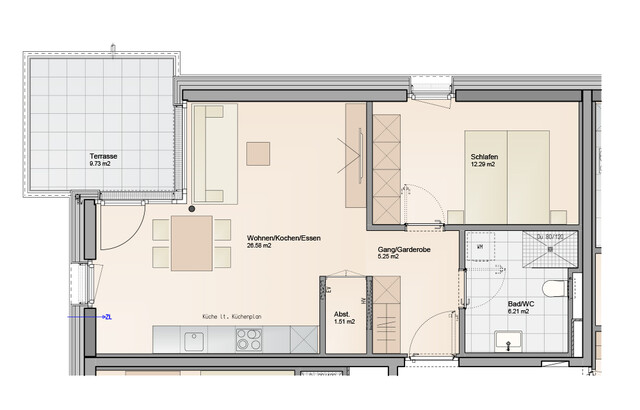 Baustart bereits erfolgt | Wohnbauförderung | Tolle Lage | 2 Zimmer