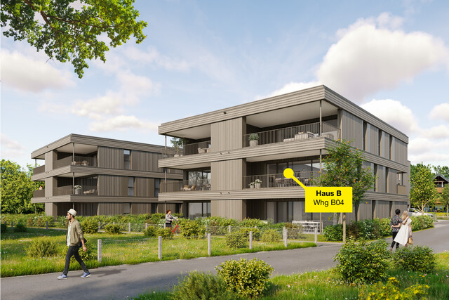 3-Zimmerwohnung mit Terrasse | B04