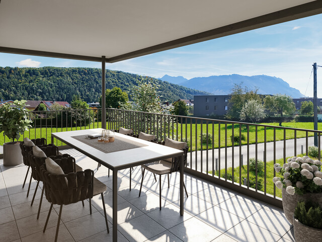 3-Zimmerwohnung mit Terrasse | B04