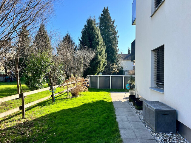 Traumhafte 3-Zimmer-Gartenwohnung mit exklusiver Ausstattung in Lustenau zu vermieten