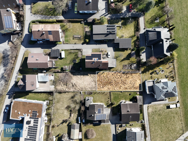 Flexibel teilbares großzügiges Baugrundstück ca. 562,50 m²