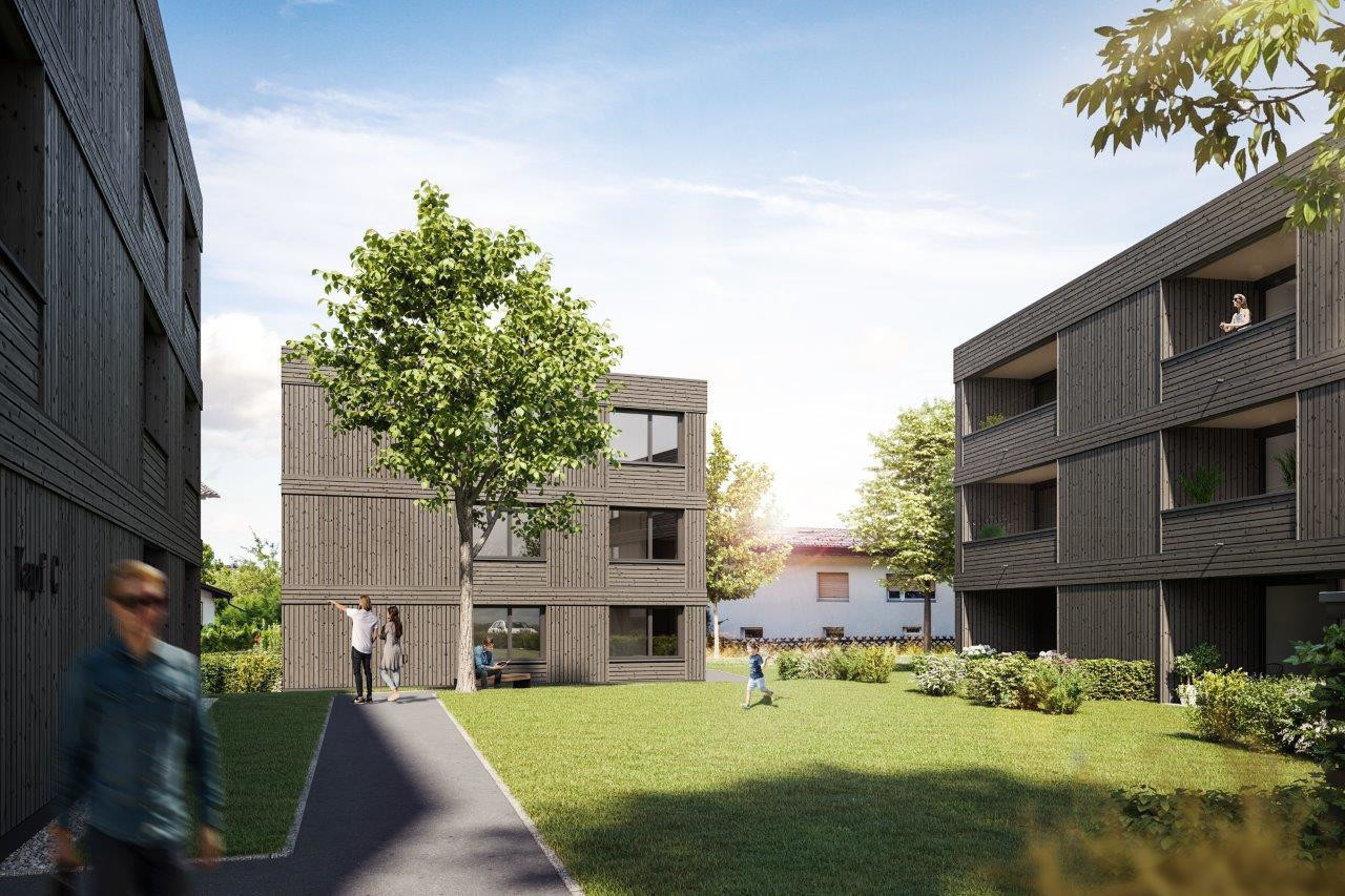 Traumhaft schöne 1-, 2-, 3- und 4-Zimmer-Terrassenwohnungen Feldkirch-Gisingen Kapfstraße 56 - WILLKOMMEN in IHREM neuen Zuhause