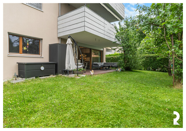 GEMÜTLICHE 3-ZIMMER-GARTENWOHNUNG IN FELDKIRCH-TOSTERS