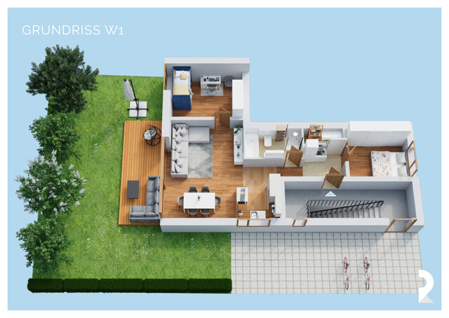 GEMÜTLICHE 3-ZIMMER-GARTENWOHNUNG IN FELDKIRCH-TOSTERS
