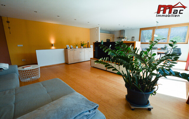 Modernes Einfamilienhaus mit großzügigem Garten und sonniger Dachterrasse