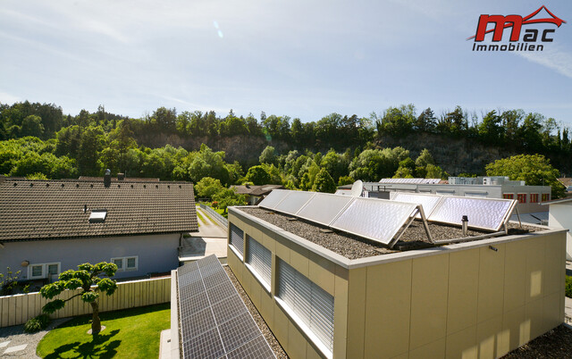 Modernes Einfamilienhaus mit großzügigem Garten und sonniger Dachterrasse