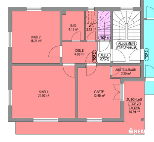 Tolle 3-Zimmerwohnung mit großem Balkon in Bludenz