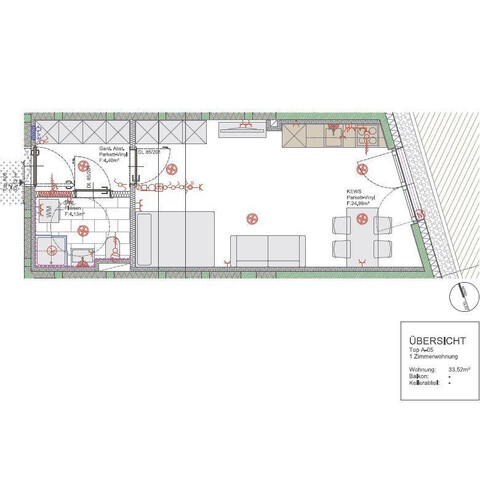 A05 - Neubau! 1-Zimmer-Mietwohnung