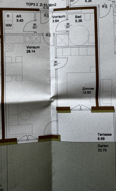 Attraktive 2-Zimmer-Wohnung in modernem Neubau Hohenems, Dr.-Häfele-Straße 4 Top 3 / EG