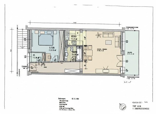 Harmonische 2-Zimmerwohnung mit Balkon in Hohenems zu vermieten!