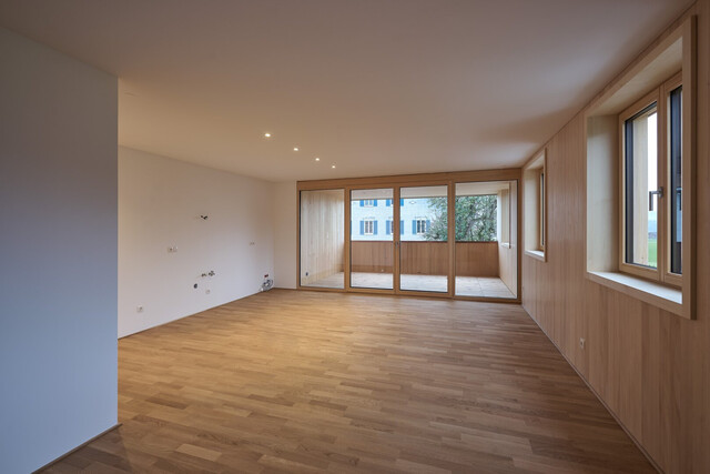 NEUBAU 3-Zimmer-Wohnung mit Terrasse und traumhaftem Sonnenuntergang in Lingenau zum Kauf