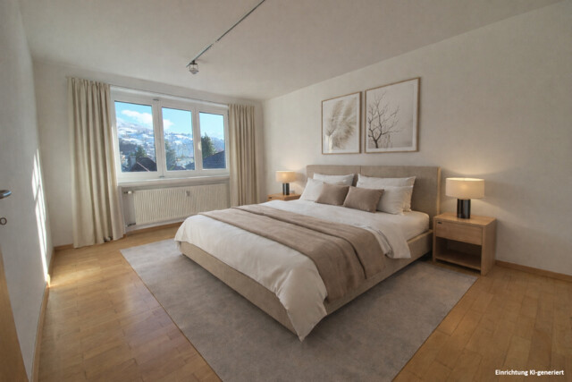 Zentrale 3,5-Zi-Wohnung mit schönem Ausblick in Dornbirn 