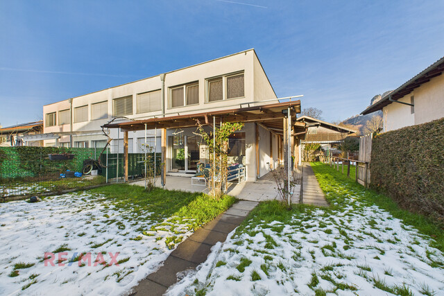 Modernes Eckreihenhaus mit über 110m² Garten in Hohenems