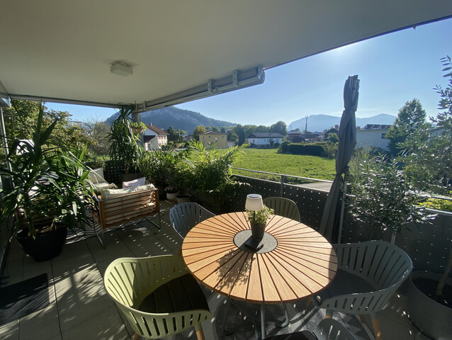 Mäder | Balkon | zentrale Ruhelage | Fußbodenheizung