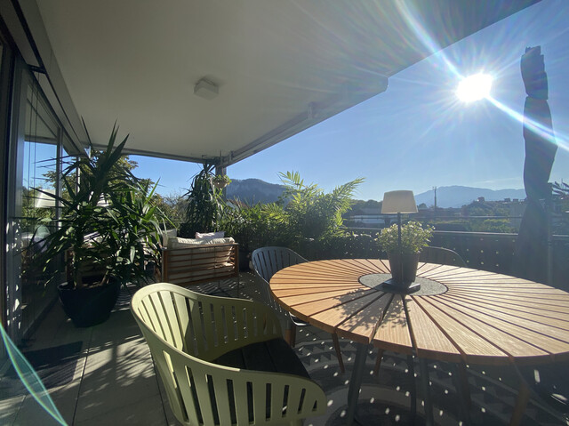 Mäder | Balkon | zentrale Ruhelage | Fußbodenheizung