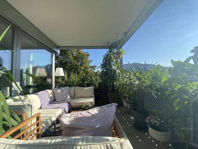 Mäder | Balkon | zentrale Ruhelage | Fußbodenheizung