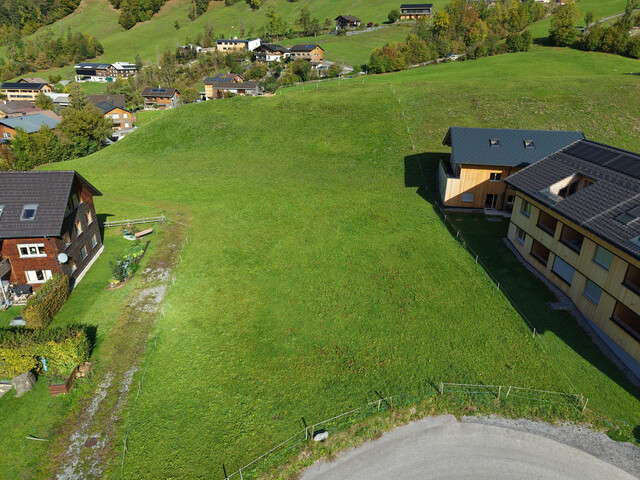 Baugrundstück in sonniger Lage in Bezau