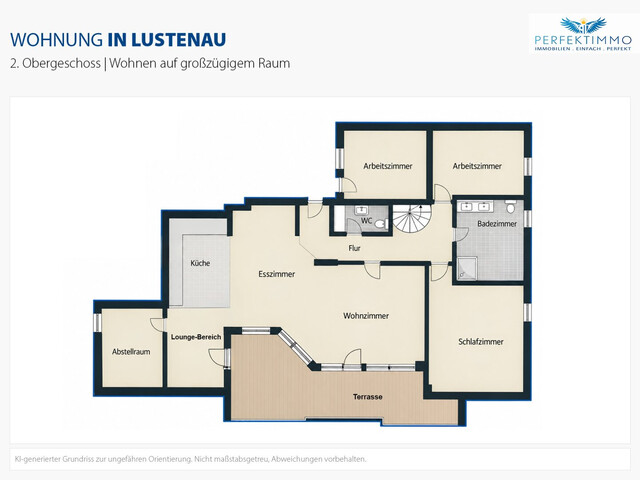 6,5-Zimmer-Wohnung mit besonderem Wohncharakter