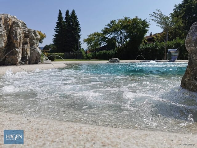 Traumhaus mit Naturpoolanlage in Hard am Bodensee zu verkaufen