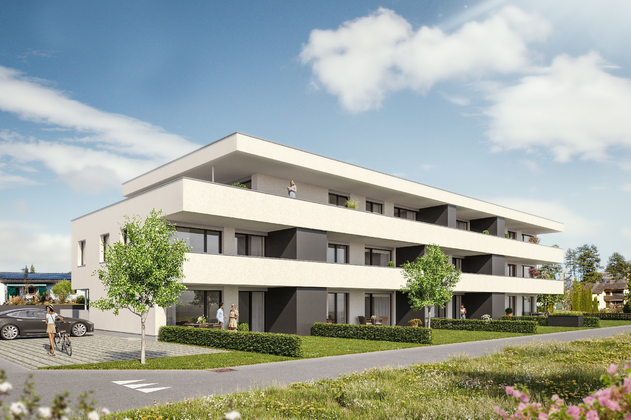 Sonnige, ruhige und stadtnahe 4-Zimmerdachgeschosswohnung (Top W15) in Feldkirch-Tosters