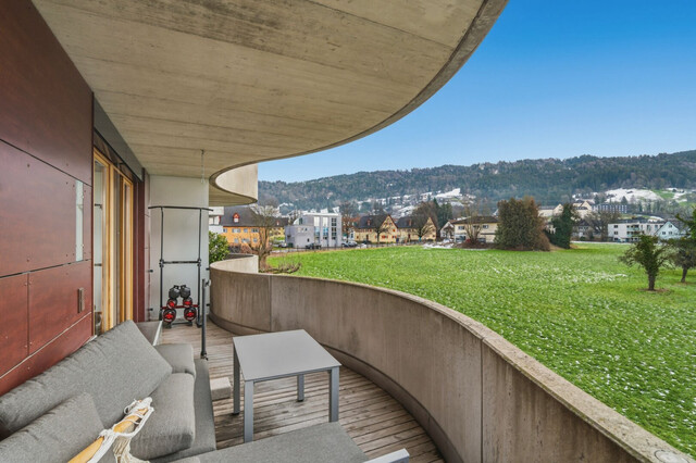 Moderne 2-Zimmer-Wohnung mit Balkon und Tiefgarage in Lochau