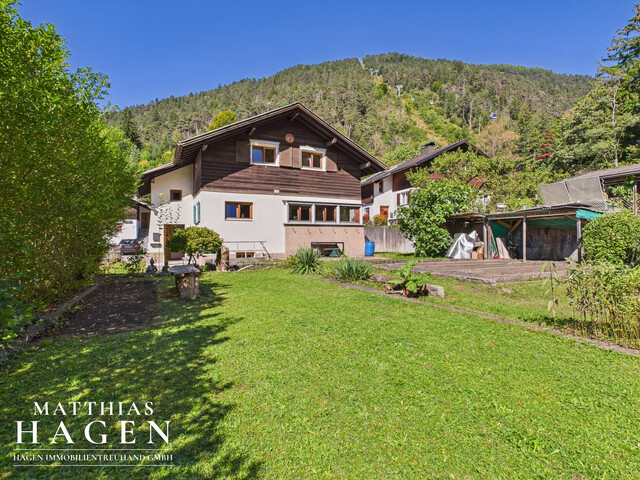 Natur pur! Einfamilienhaus mit großem Garten nahe der Muttersbergbahn – auch als Ferienhaus ideal.