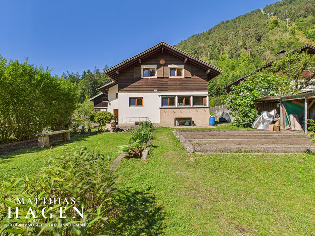 Natur pur! Einfamilienhaus mit großem Garten nahe der Muttersbergbahn – auch als Ferienhaus ideal.
