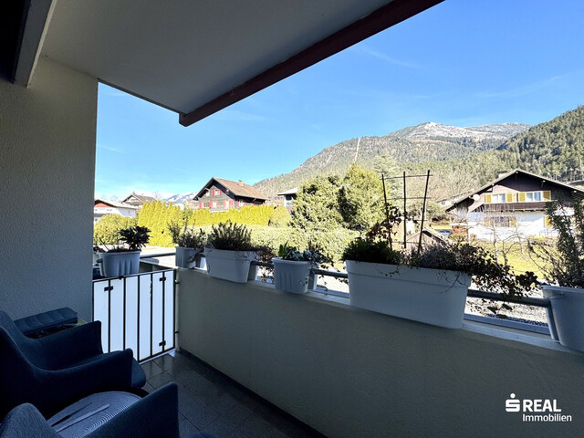 Tolle 3-Zimmerwohnung mit zwei Balkonen und einer Garagenbox