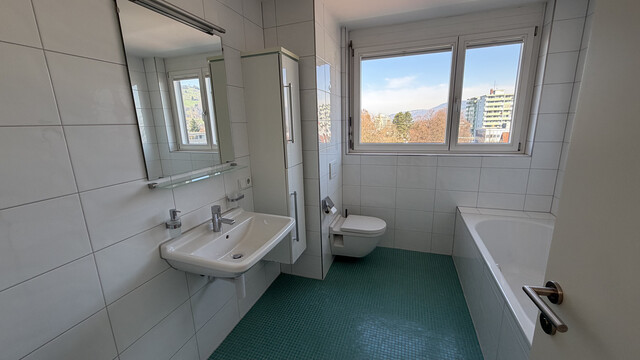 Traumhafte Dachgeschosswohnung mit grosszügiger Terrasse im Herzen von Dornbirn