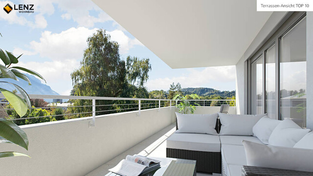 kurzfristig beziehbar! 3-Zi-Dachgeschosswohnung TOP 7 in Feldkirch-Tosters, Illstraße 39