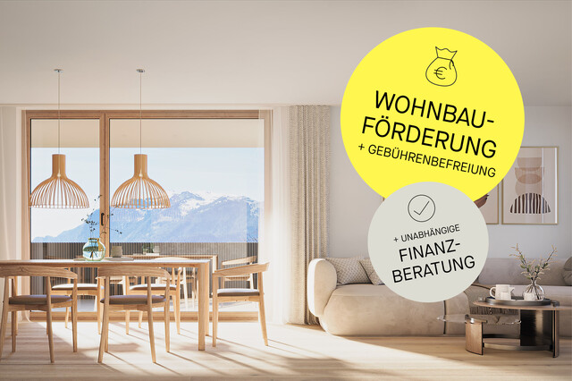 Schöne 2-Zimmer Terrassenwohnung in Koblach