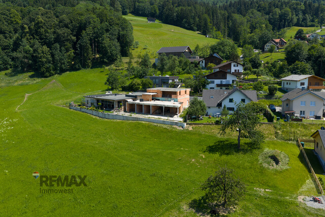 Exklusiver Rohbau in Hohenems-Reute mit großzügigem Wohnkonzept und herrlicher Fernsicht