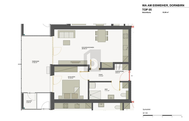 HOCHWERTIGE NEUBAU WOHNUNG IN ZENTRALER-RUHELAGE