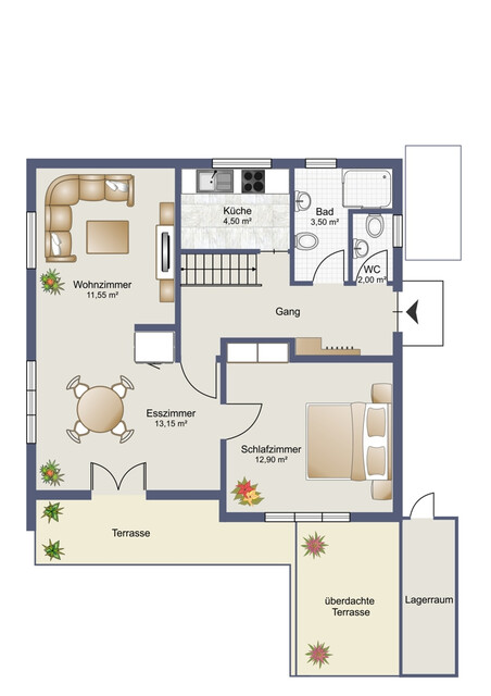Ferienhaus mit einmaliger Panoramaaussicht