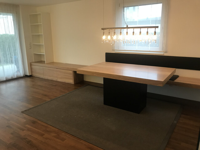 Klug durchdachte  3 Zimmerwohnung mit Garten in Seenähe