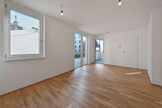 NEU >> moderne 2-Zimmer Vorsorge-Wohnung mit hofseitigem Südwest Balkon >> Nähe Alte Donau, Bahnhof Floridsdorf