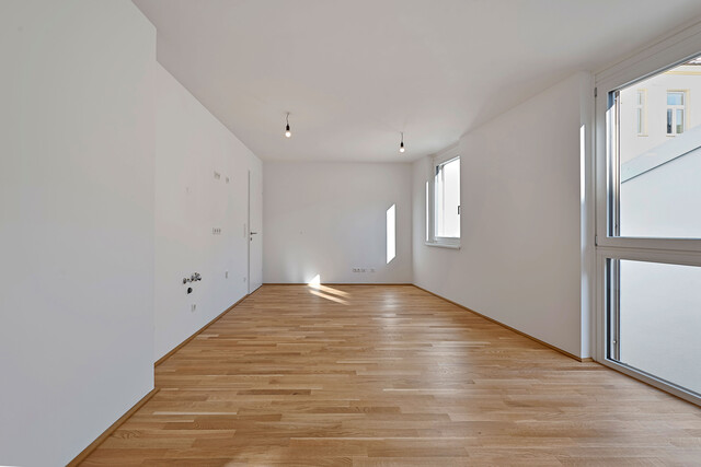 NEU >> moderne 2-Zimmer Vorsorge-Wohnung mit hofseitigem Südwest Balkon >> Nähe Alte Donau, Bahnhof Floridsdorf