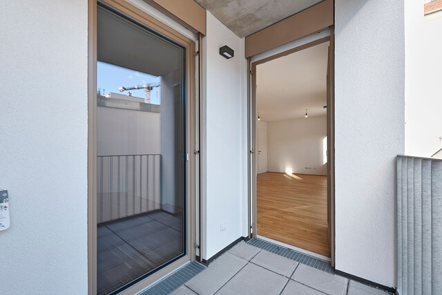 NEU >> moderne 2-Zimmer Vorsorge-Wohnung mit hofseitigem Südwest Balkon >> Nähe Alte Donau, Bahnhof Floridsdorf