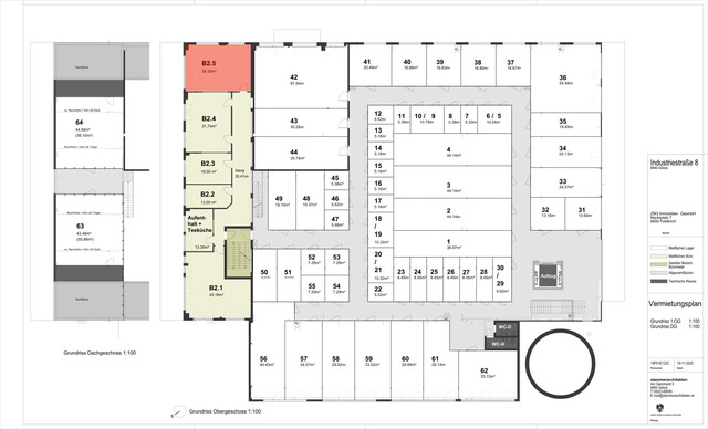 Kleine Büroflächen in Götzis von 13 - 35 m² zu MIETEN