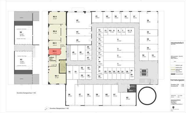 Kleine Büroflächen in Götzis von 13 - 35 m² zu MIETEN